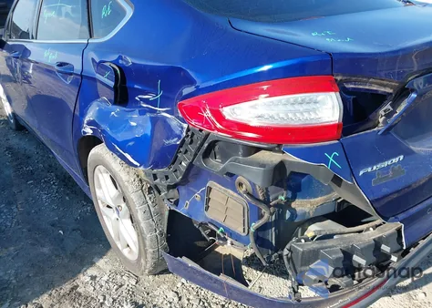 2016 Ford Fusion Se from USA, damaged, VIN 3FA6P0HD5GR163384